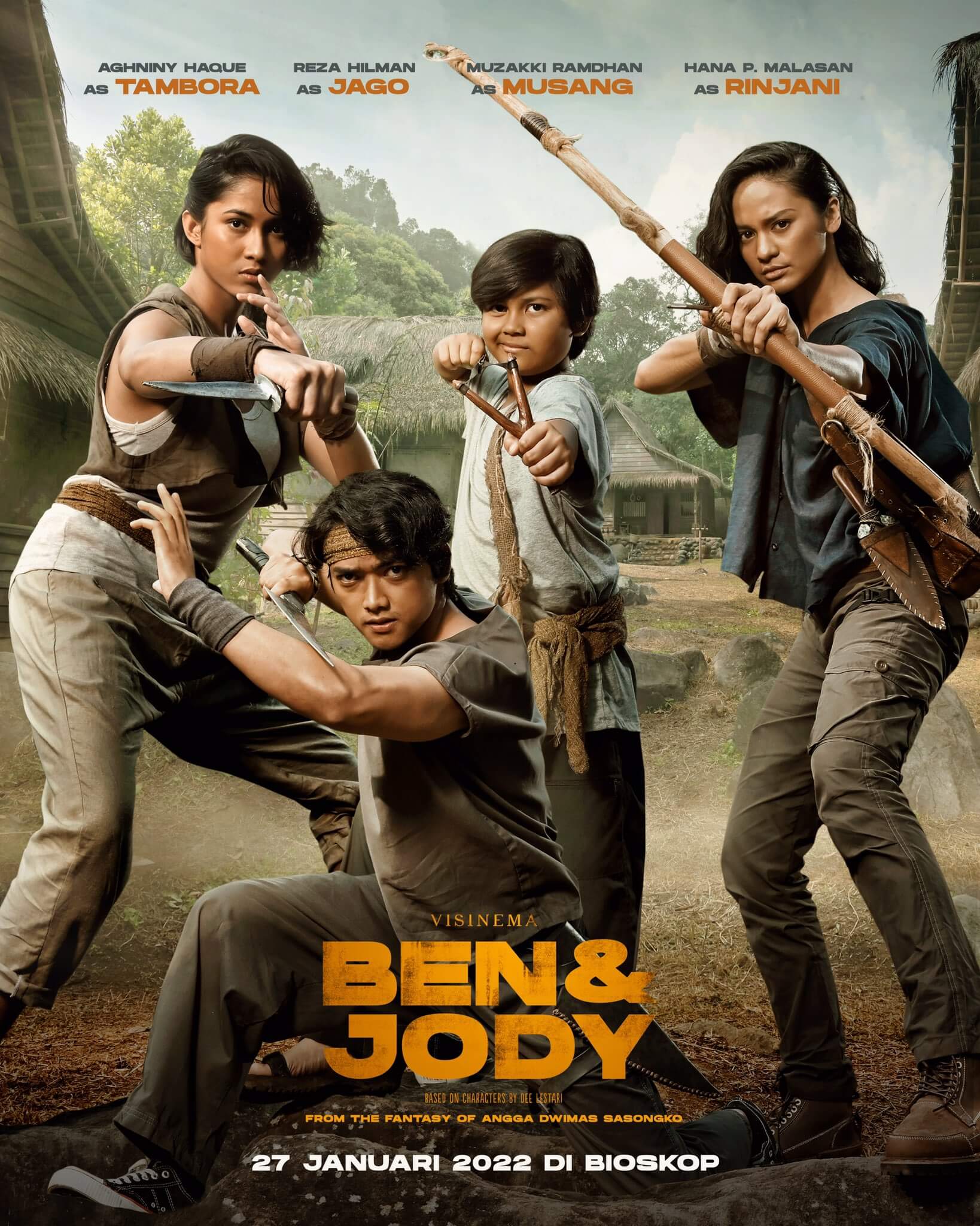 ben and jody poster