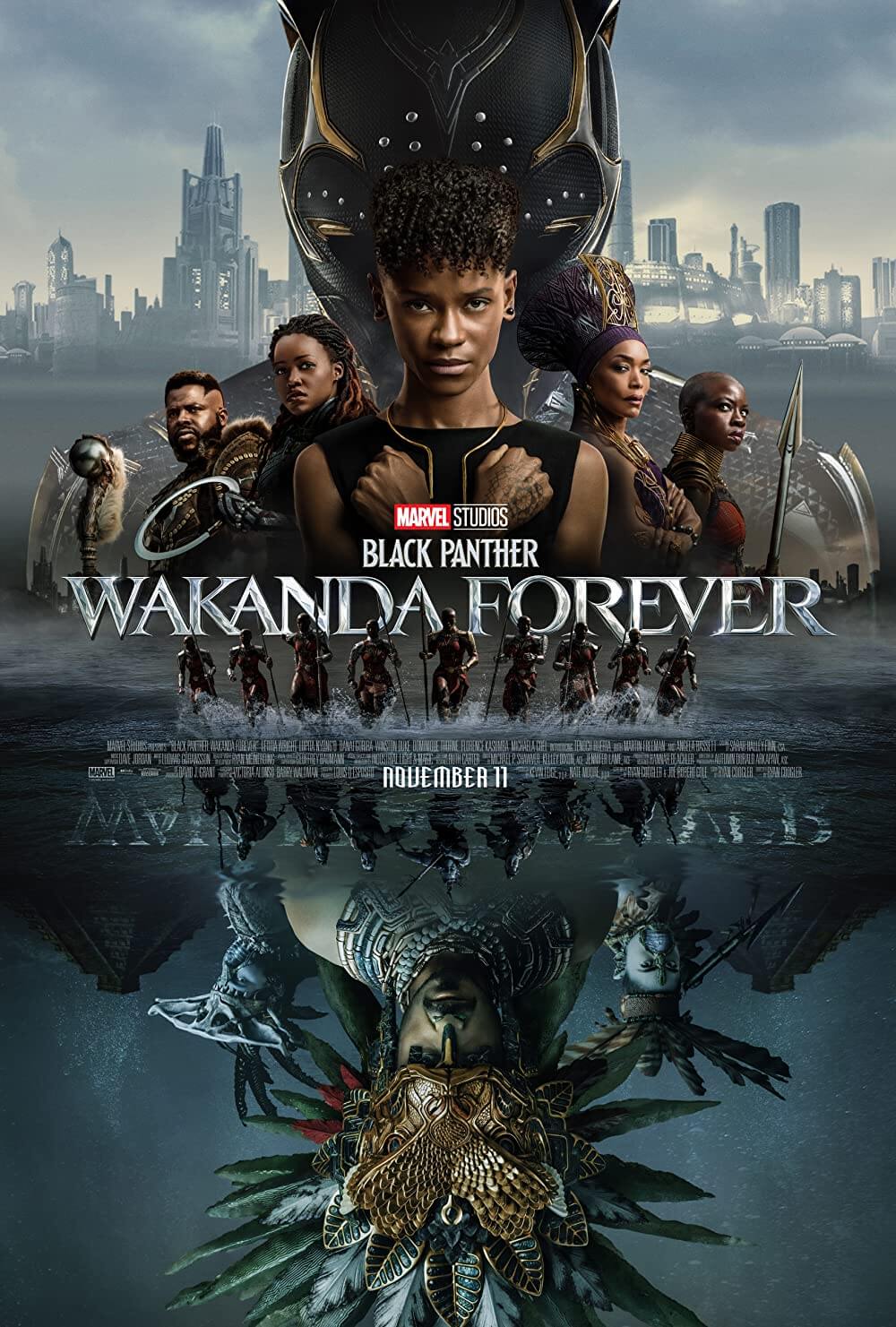 wakanda forever poster